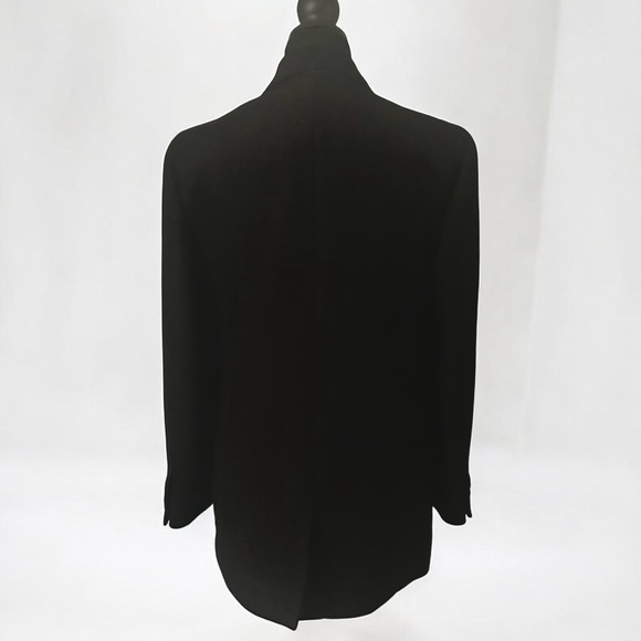 J Crew Black Wool Double-Breasted Blazer - Picture 3 of 6